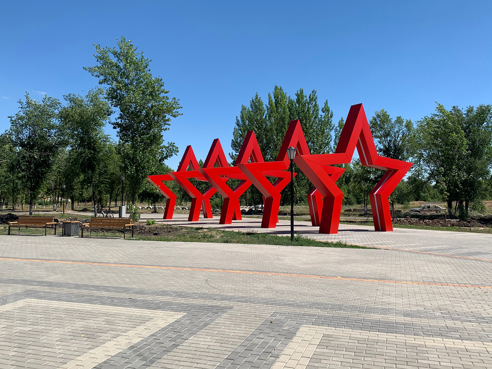 Парк Победы Михайловка Волгоградской области